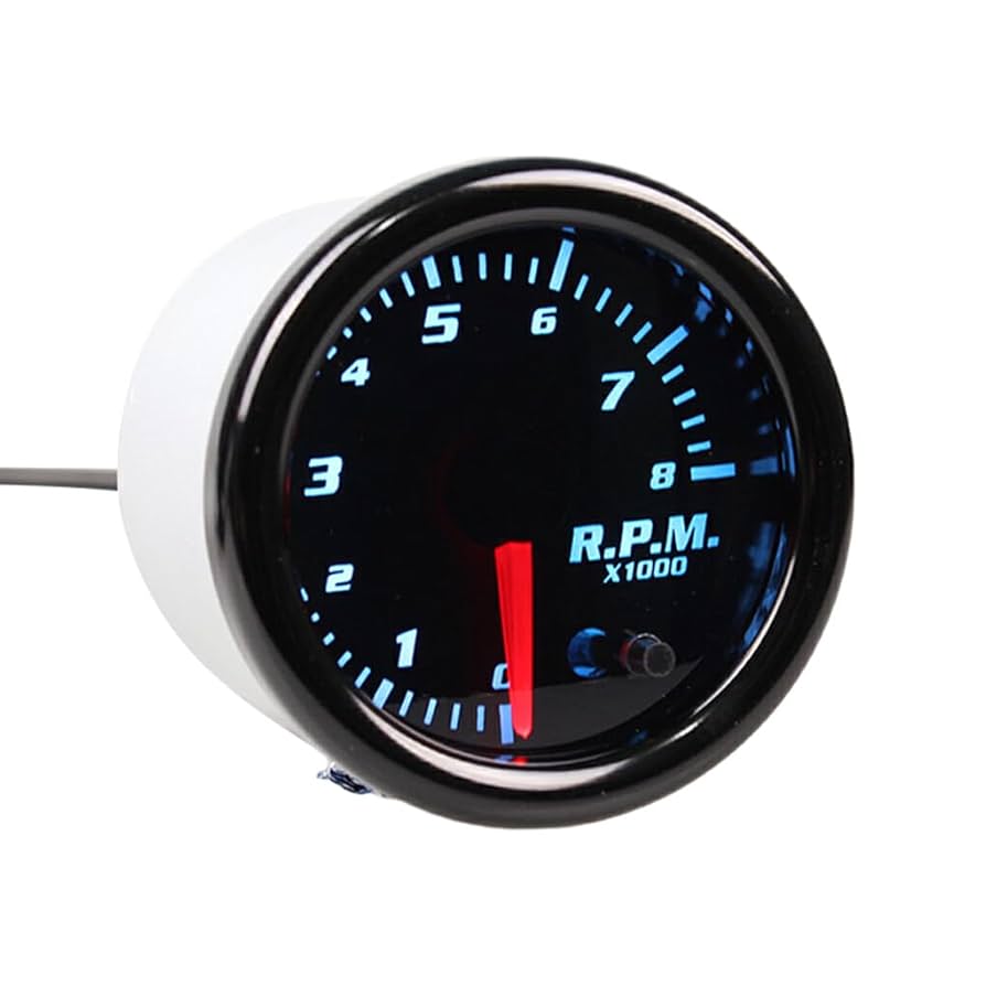 Amazon | EDHUUJSI 読みやすいカーゲージ正確なタコメーター RPM